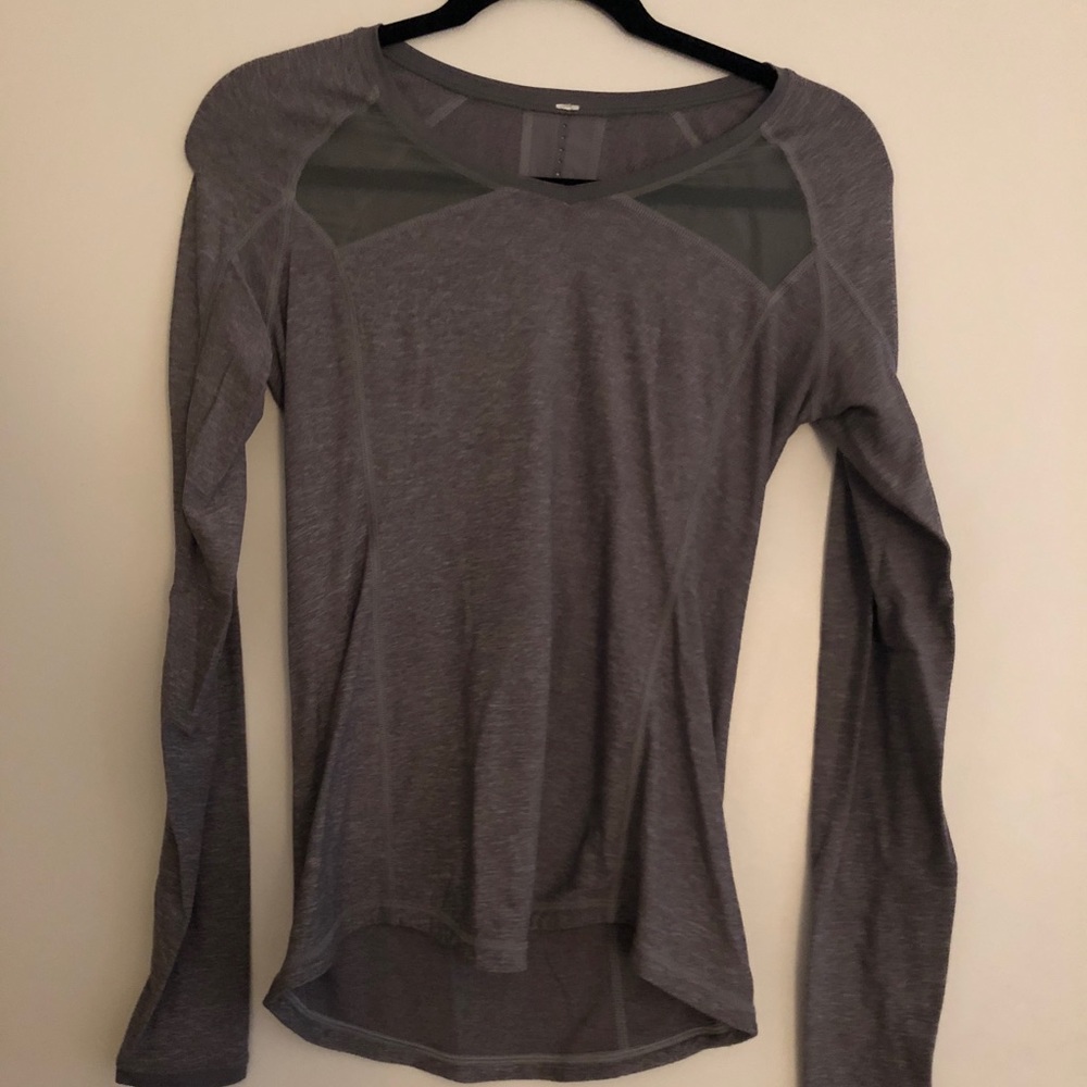 LuluLemon x SoulCycle Grey Pullover with Wheels -6